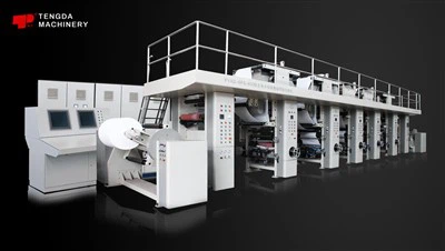 Mașină de imprimat cu gravură de mare viteză pentru hârtie de basculare